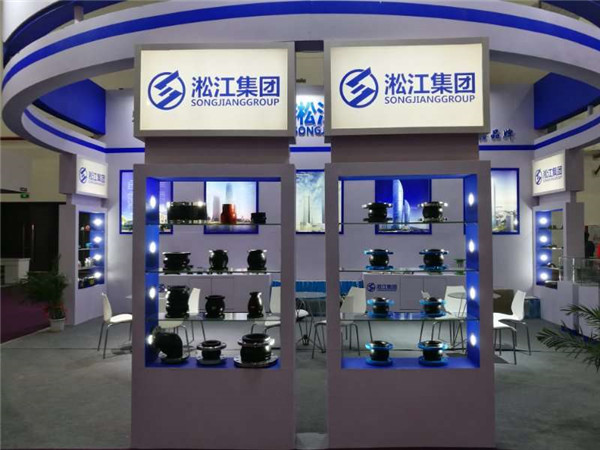 法兰一端10一端16kg，长度320mm的DN350水泵双球橡胶接头