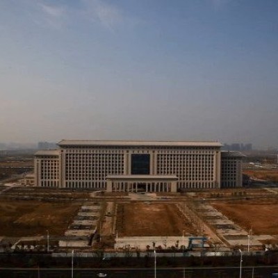 合肥大型办公大楼采用上海淞江钢丝橡胶软接头